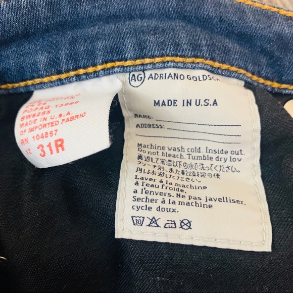 Adriano Goldschmied blue jeans size 31 - Picture 6 of 6